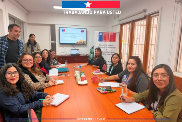 CAJTA-SENADIS de Arica y Parinacota realiza capacitación sobre derechos de las personas con discapacidad