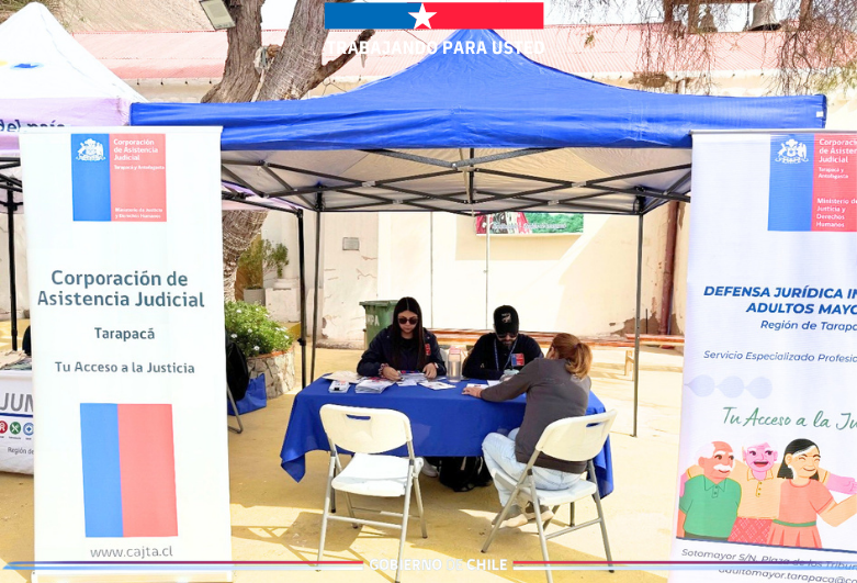 CAJTA estuvo presente en Plaza de Servicios Públicos realizada en la localidad de Huatacondo