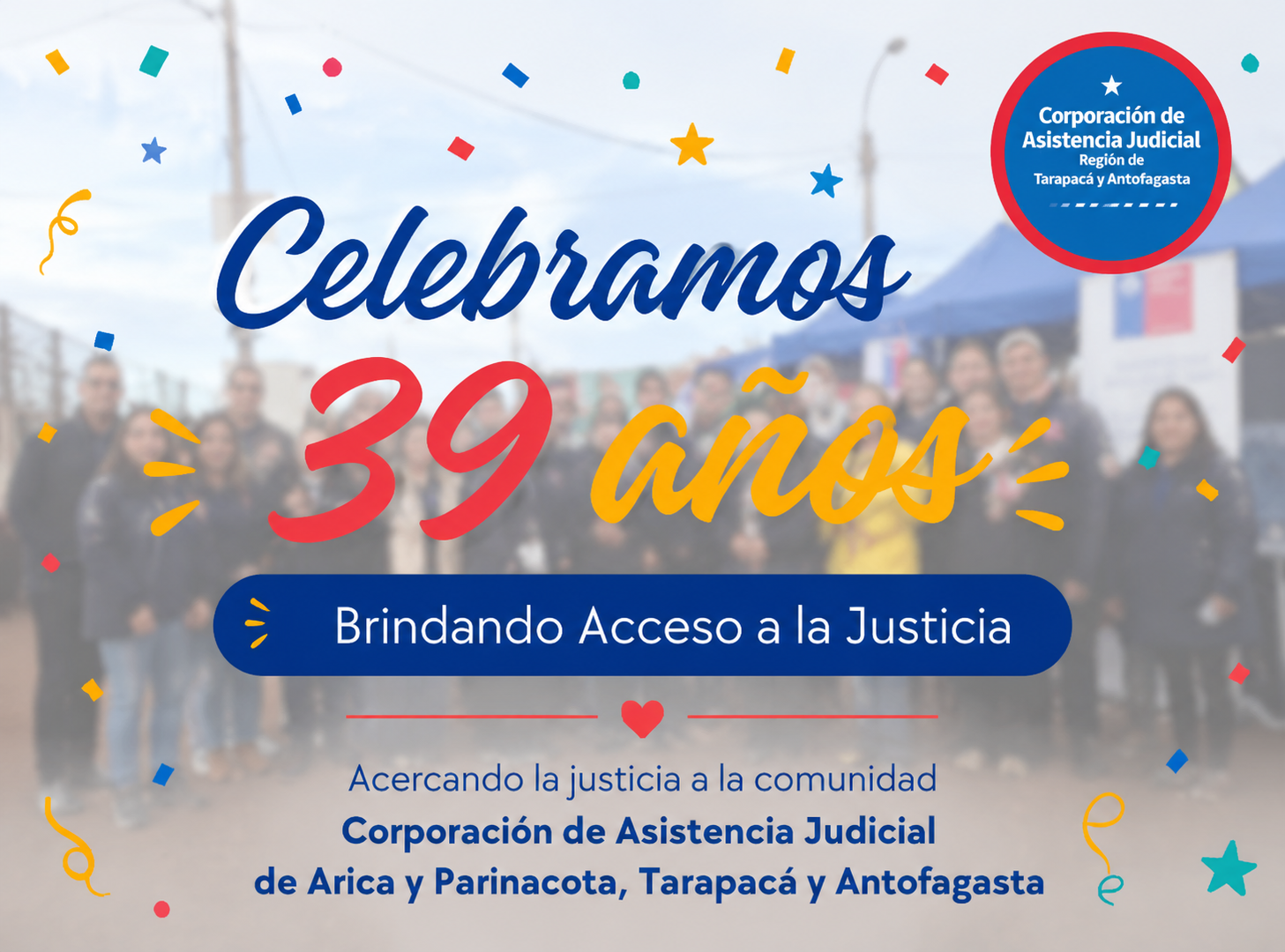 En la CAJTA cumplimos 39 años de servicio público