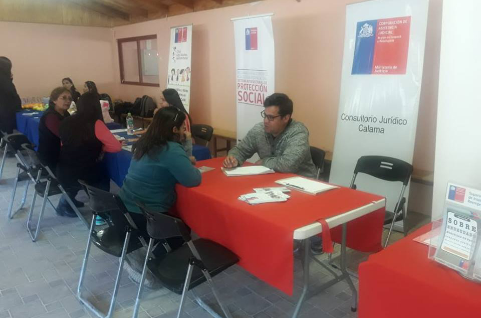 Consultorio Jurídico Calama participó en Gobierno en Terreno realizado en Caspana