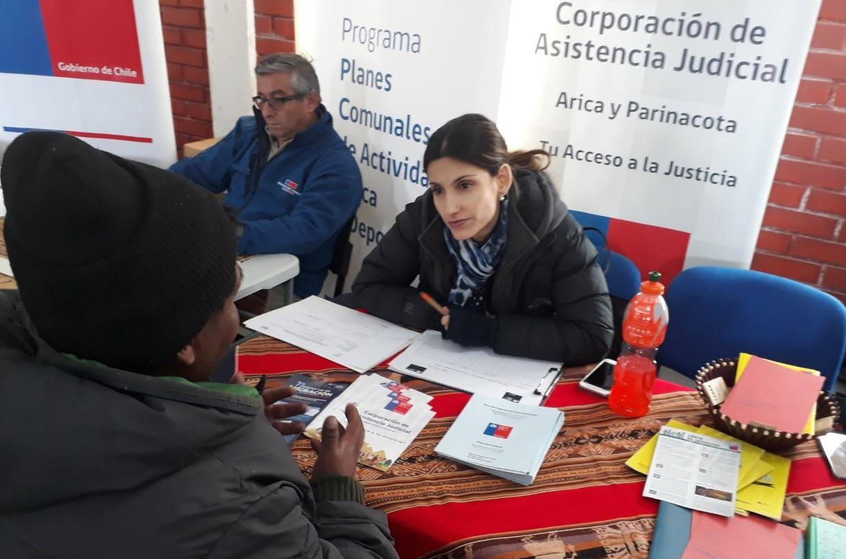 Difunden campaña “Llegando hasta donde vives” en localidad de Colpita en la Provincia de Parinacota