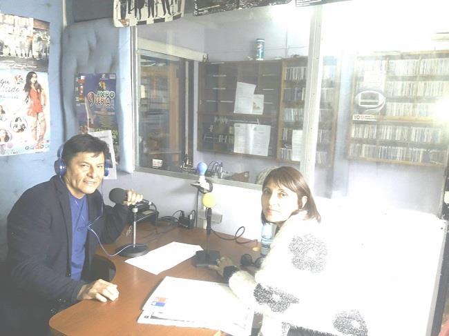 Radio Andina de Arica informan sobre la campaña “Llegando hasta donde vives” de la CAJTA