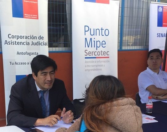 El Consultorio Jurídico Norte de Antofagasta, participó en la Feria de Servicio para la Juventud