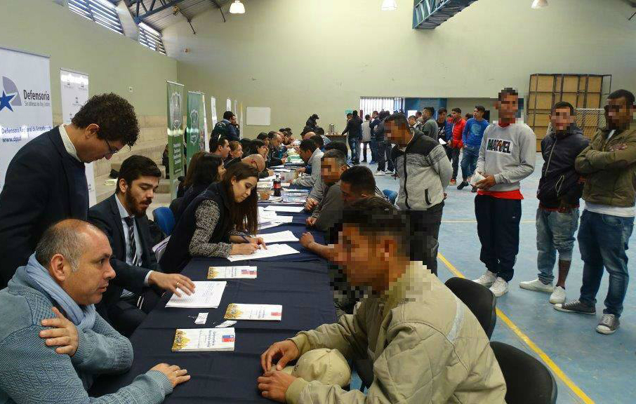 CAJTA participó en la Plaza de Justicia realizada en Centro de Cumplimiento Penitenciario de Antofagasta