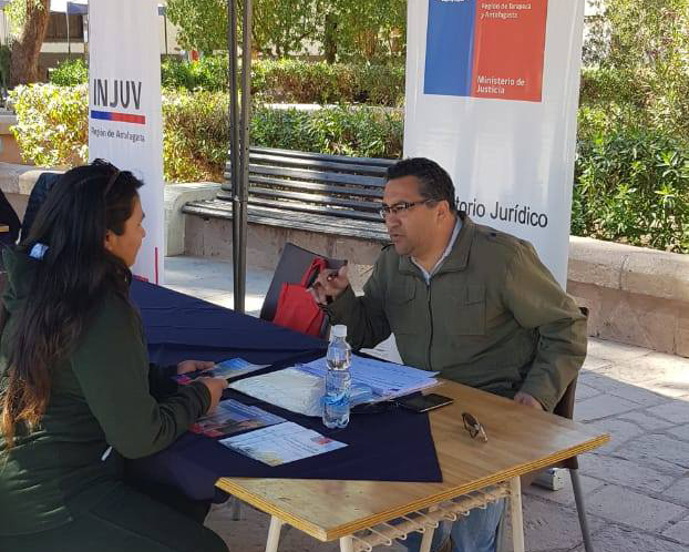 El Móvil de San Pedro de Atacama participa en Plaza de Justicia