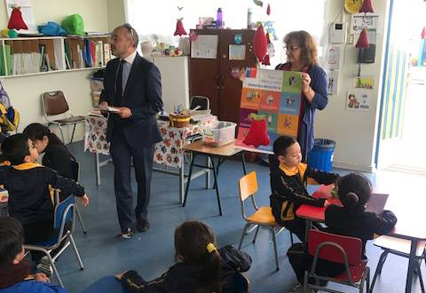 CAJTA presente en el Jardín Infantil del Liceo A-1 Marta Narea y en el Jardín Infantil del Colegio Giant School