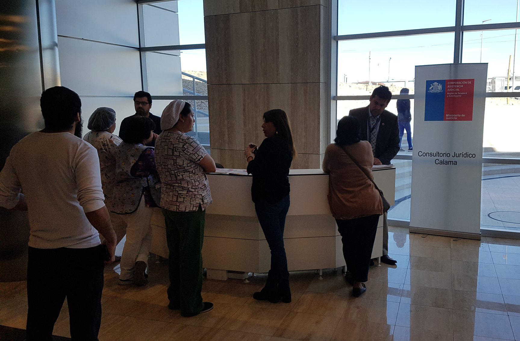 El Consultorio Jurídico de Calama organizó una jornada en terreno