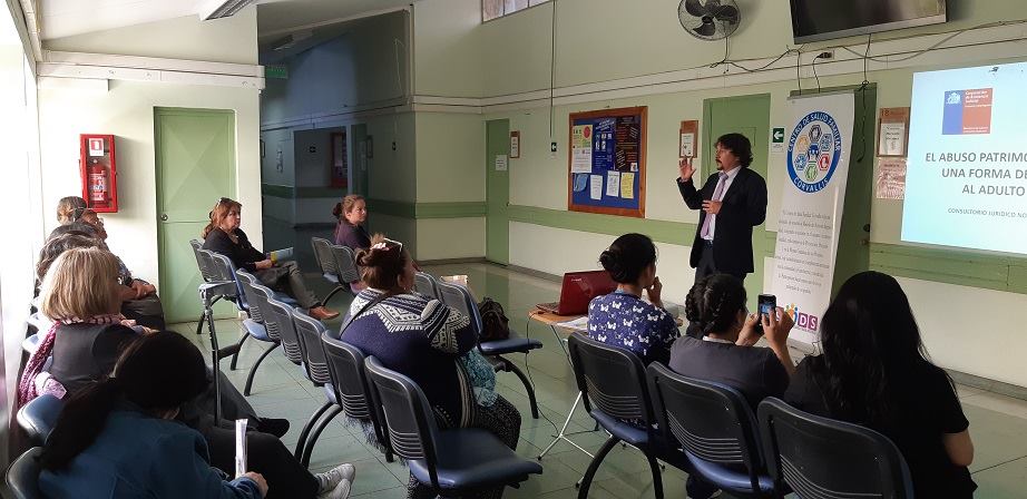 Consultorio Jurídico Antofagasta Norte llevó a cabo una segunda charla informativa al PAD CESFAM Corvallis