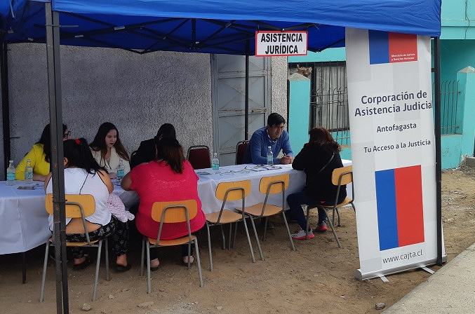 Consultorio Jurídico Norte de Antofagasta participó en el marco de la campaña “Conociendo los derechos de familia”