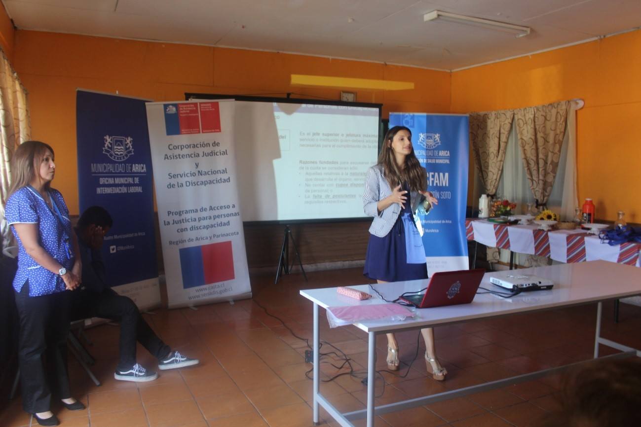 Convenio CAJTA - SENADIS Arica y Parinacota