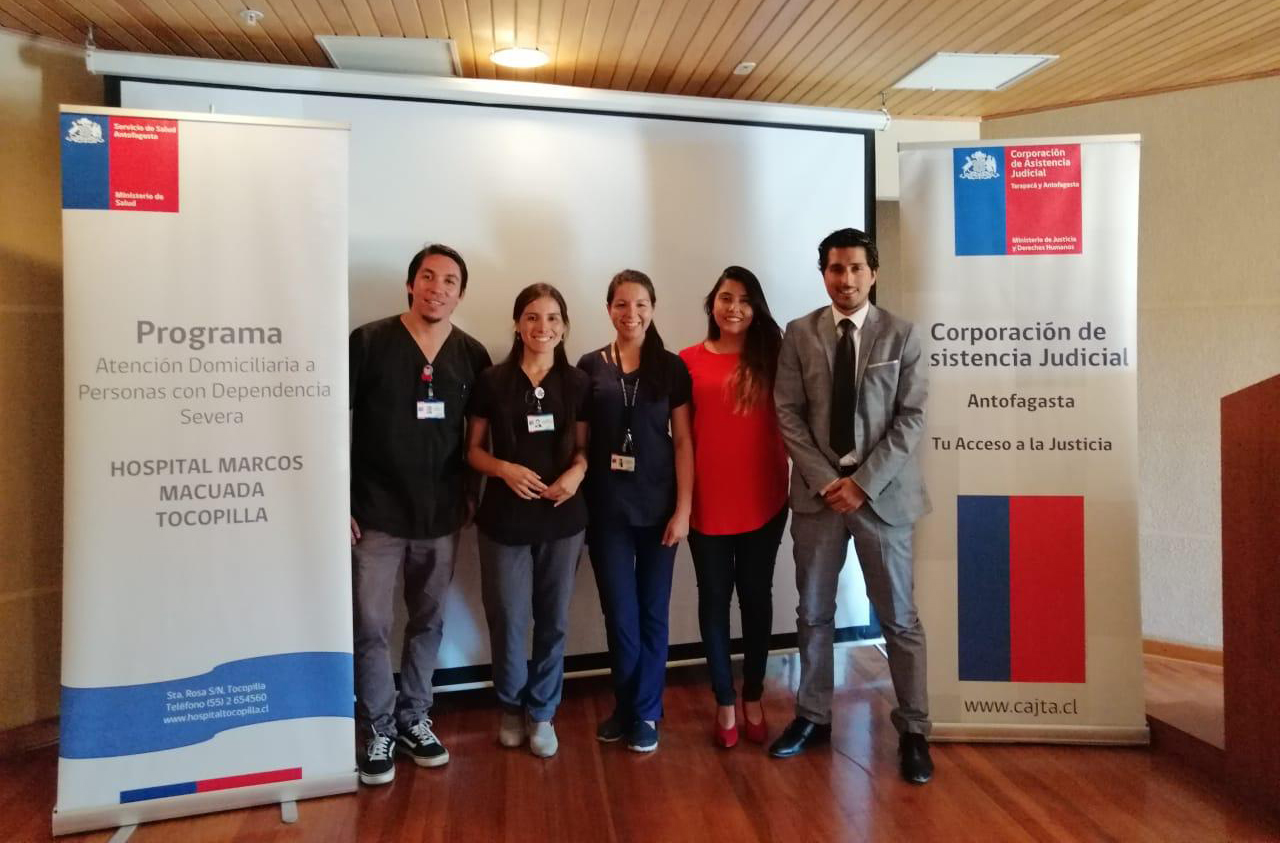 Consultorio Jurídico de Tocopilla capacita en Hospital Marcos Macuada