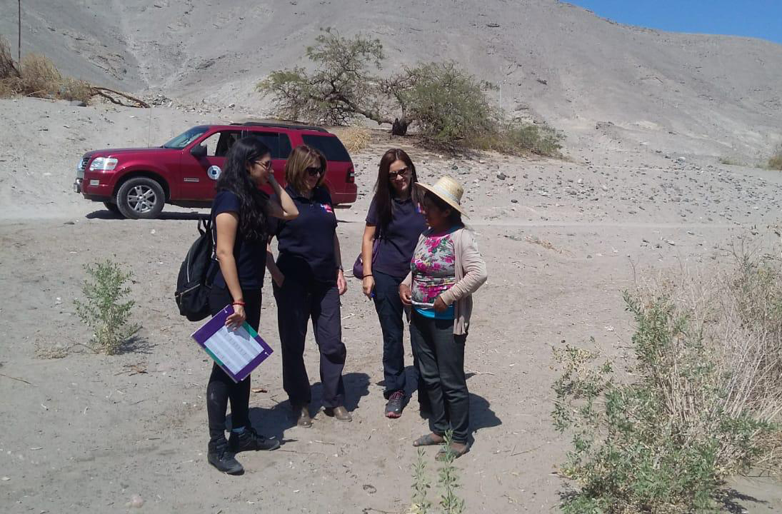 El Consultorio Jurídico Móvil del Tamarugal llega a localidades rurales en la comuna de Huara y Pozo Almonte.