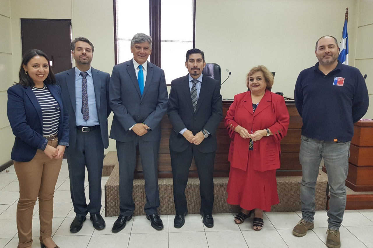 Reunión estratégica entre Programa Mi Abogado, Región de Arica y Parinacota y el Juzgado de Familia