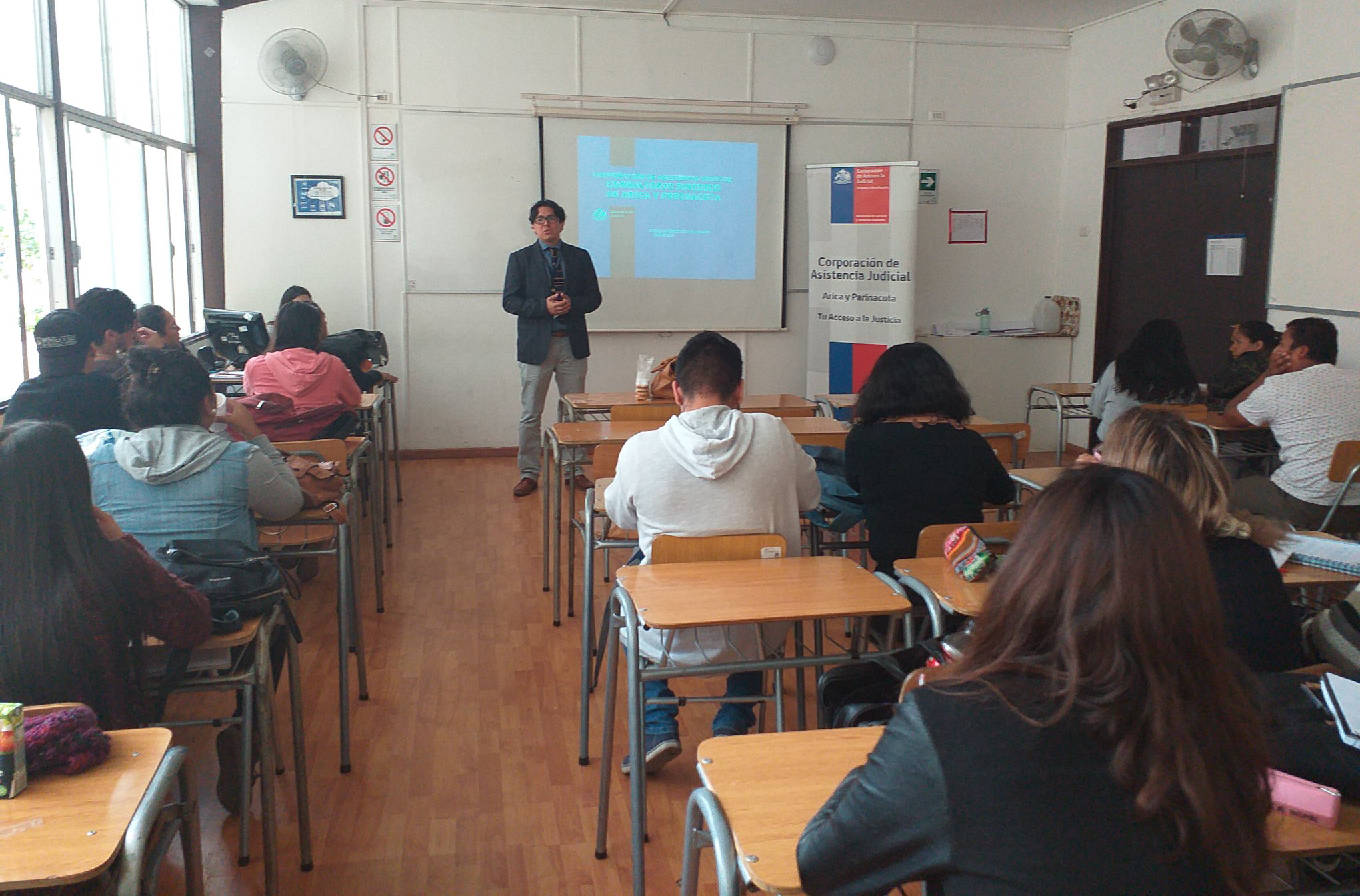 Consultorio Jurídico de Arica realiza charla sobre interdicción