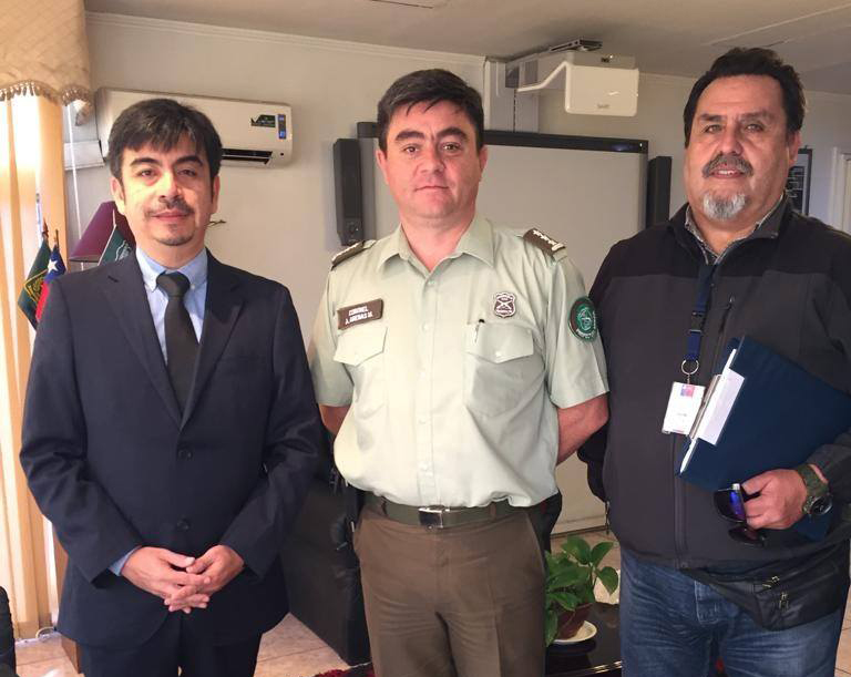 CAJTA presente en las dependencias de Carabineros de Iquique
