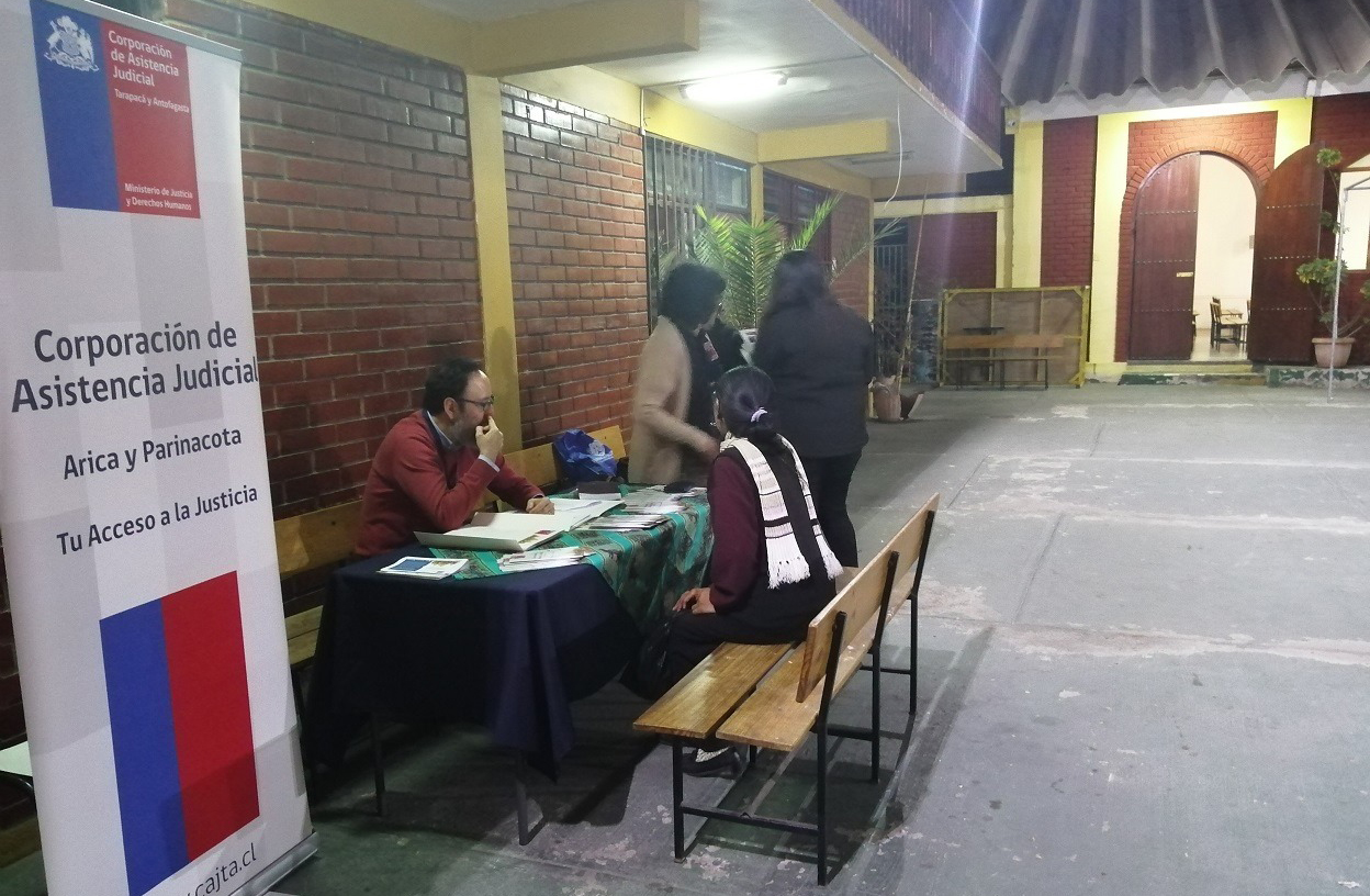 Oficina de Defensa Laboral de Arica y Parinacota Visualiza a las Corporaciones ante migrantes