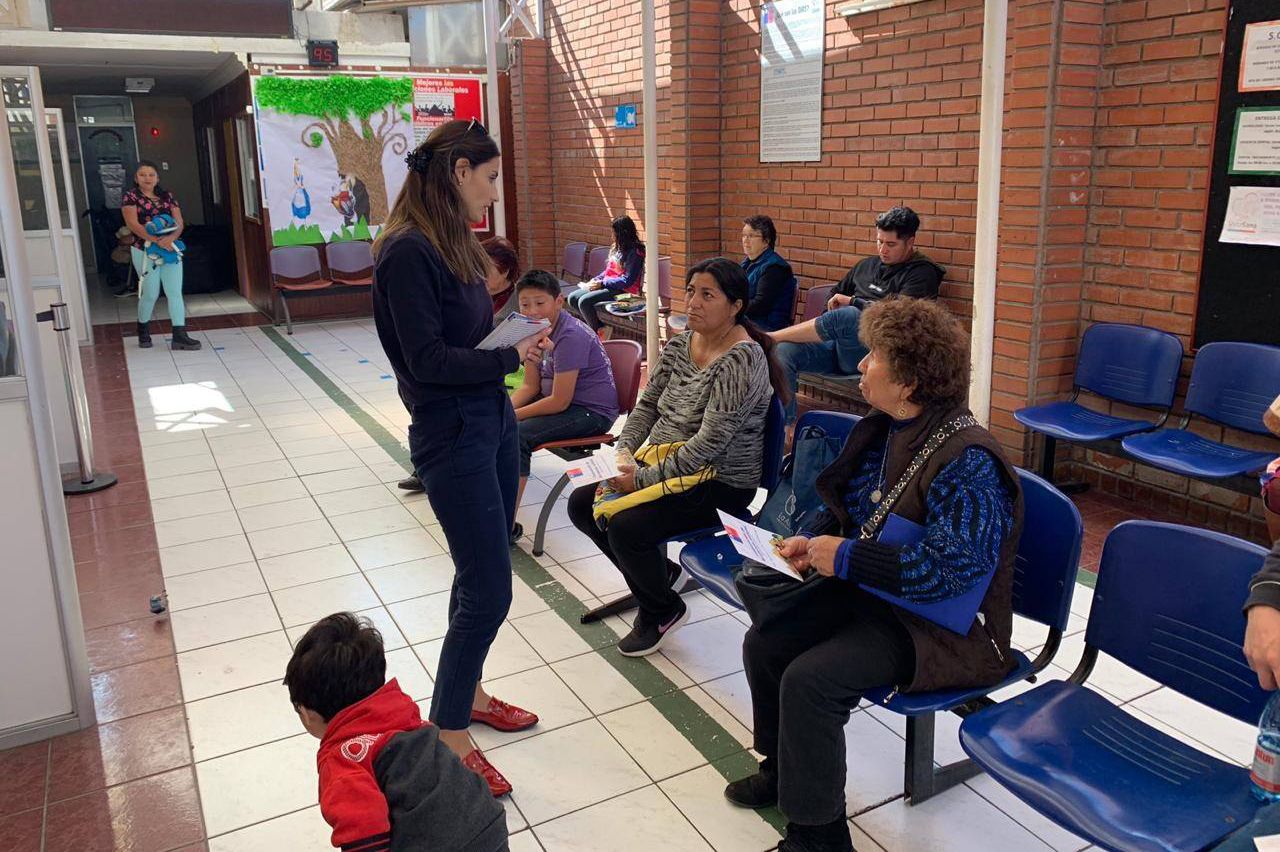 En Arica Informan sobre las Corporaciones y Discapacidad en Cesfam Víctor Bertín Soto