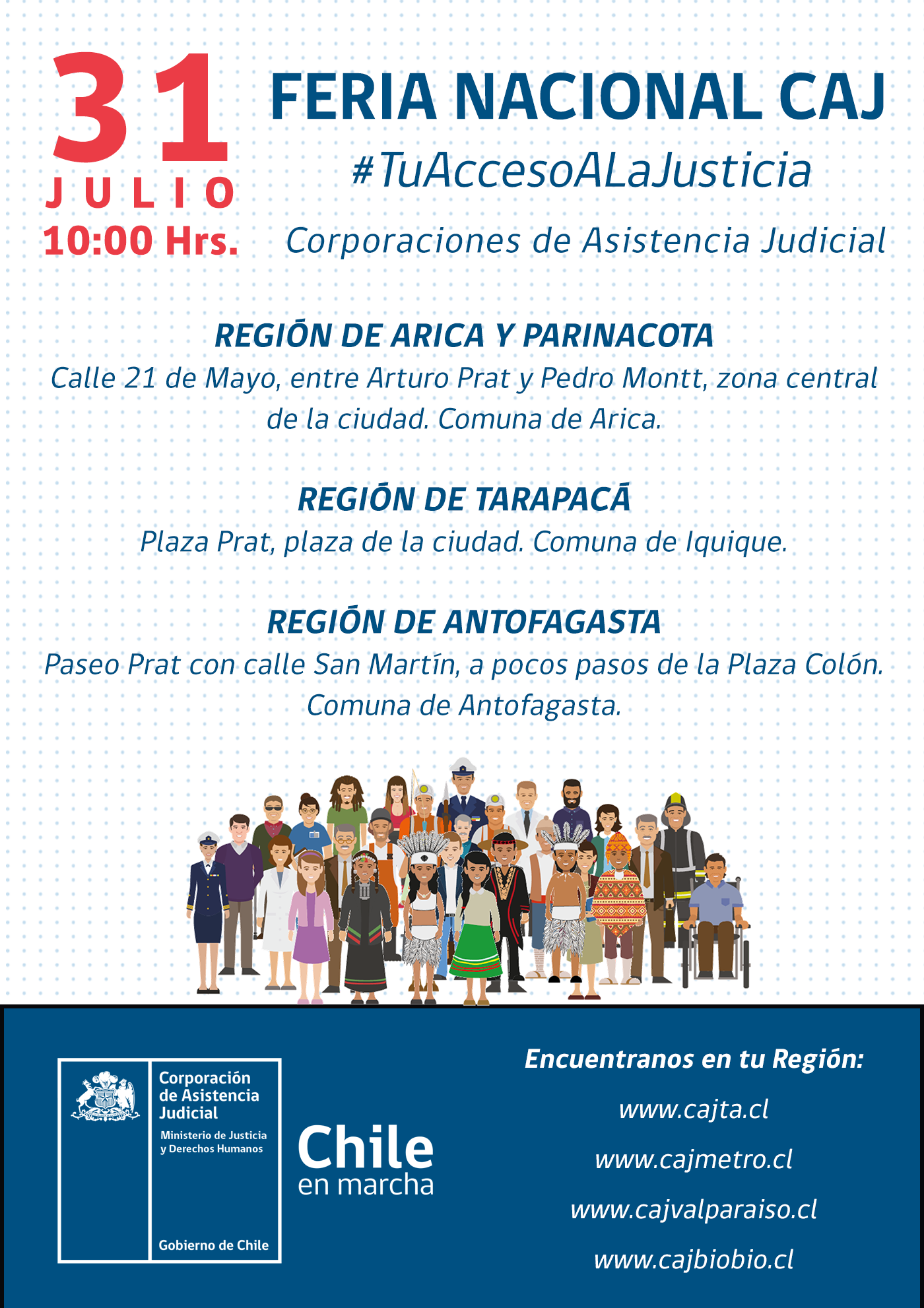 Feria Nacional CAJ, Tu Acceso A La Justicia