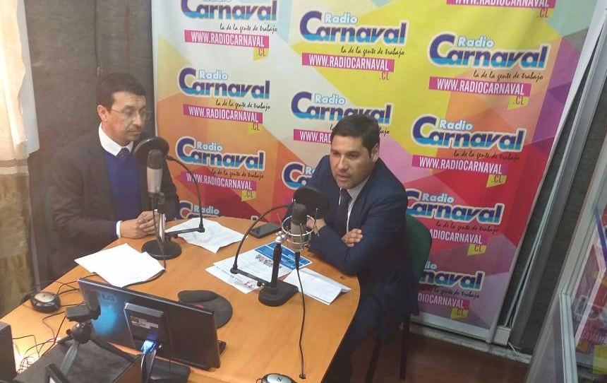 Director Regional de CAJTA Antofagasta envía saludos por aniversario N° 32 a funcionarias y funcionarios