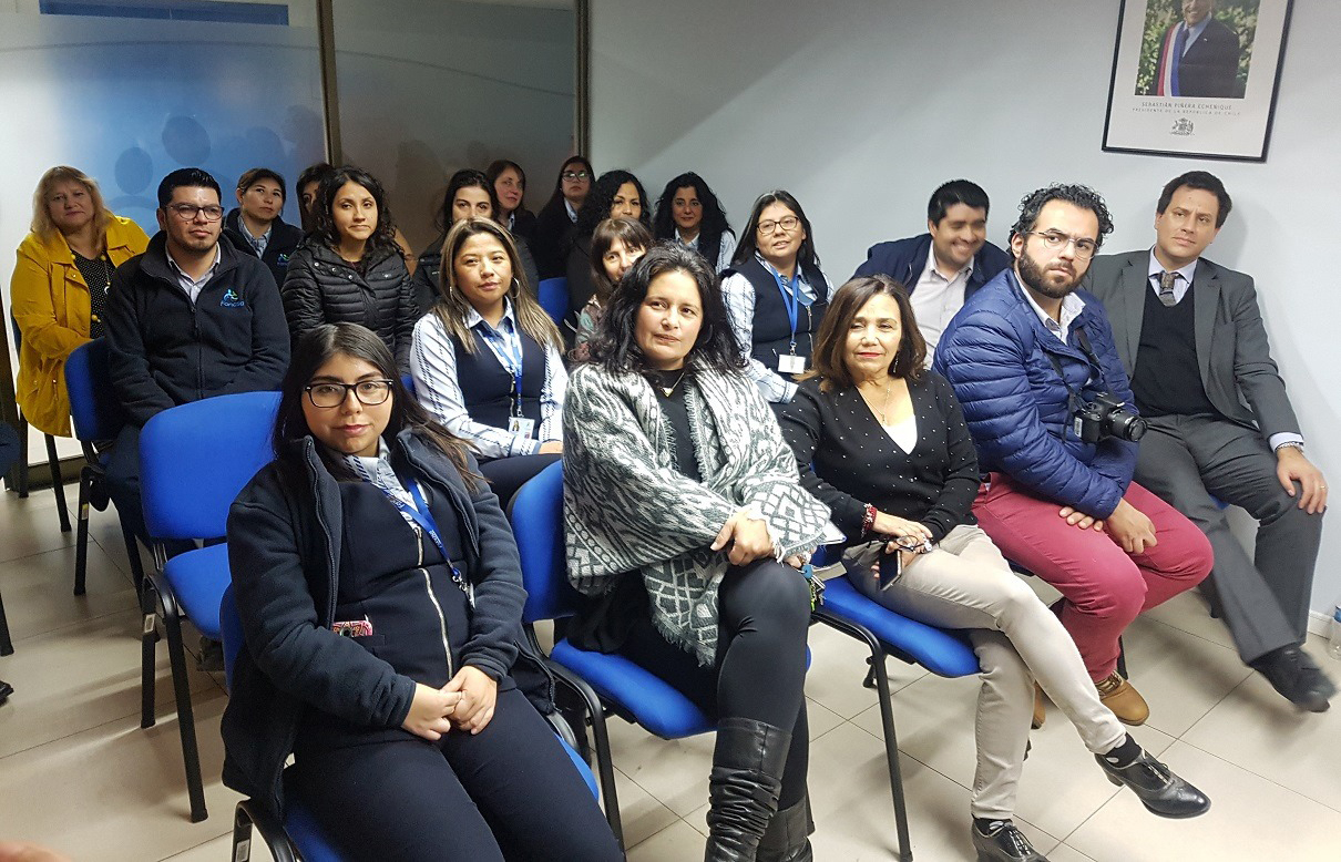 En FONASA difunden normativa sobre inclusión y e igualdad, para personas con discapacidad