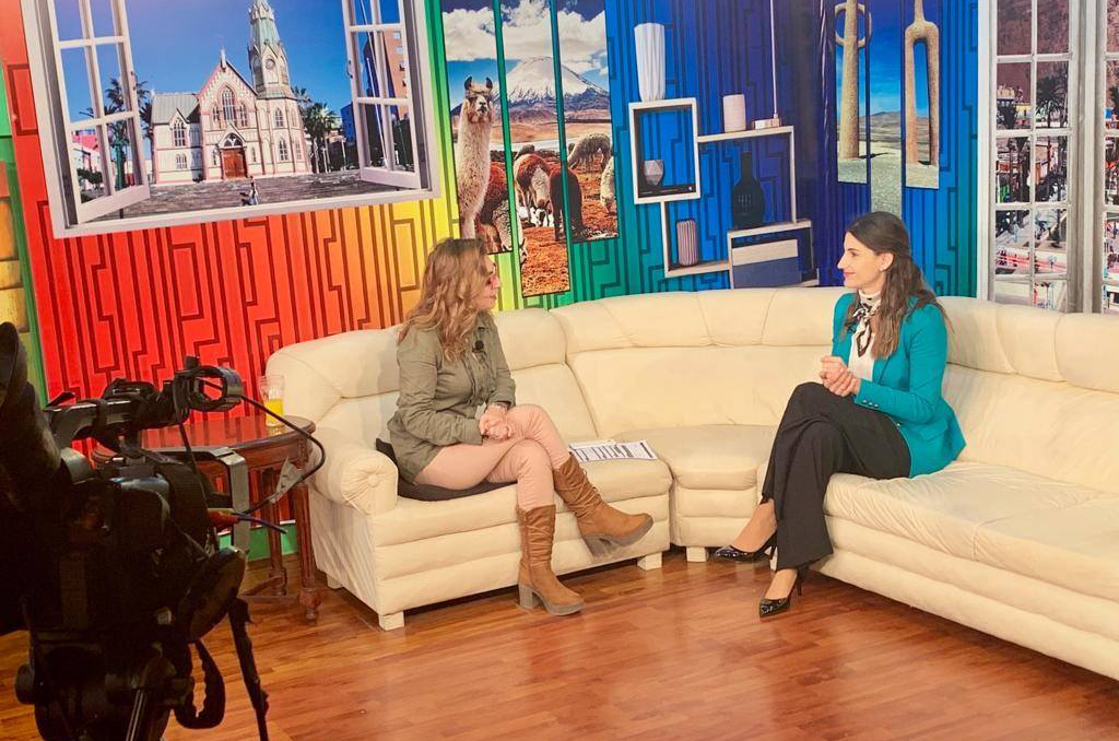 En canal Arica TV informan sobre las CAJ y el Programa Acceso a la Justicia para Personas con Discapacidad