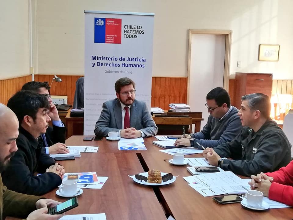 Publicación en Facebook de Seremi de Justicia y Derechos Humanos Tarapacá