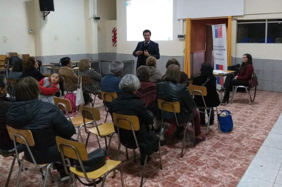 En Antofagasta Capacitan y visualizan las CAJ ante dirigentes de adultos mayores