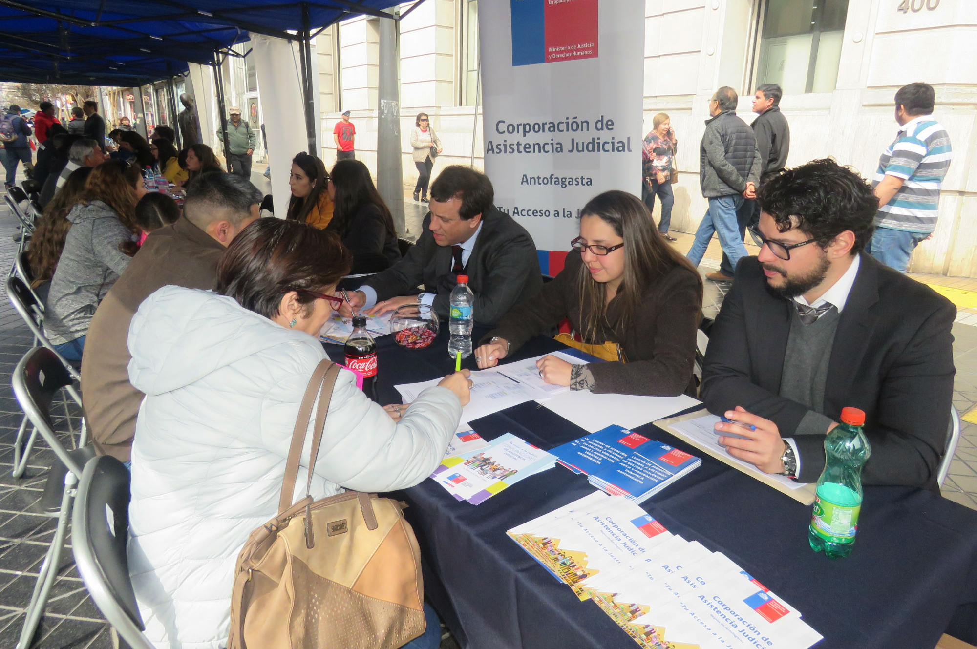 Diario Digital FM7 informa sobre la Feria Nacional de las Corporaciones de Asistencia Judicial realizada en Antofagasta